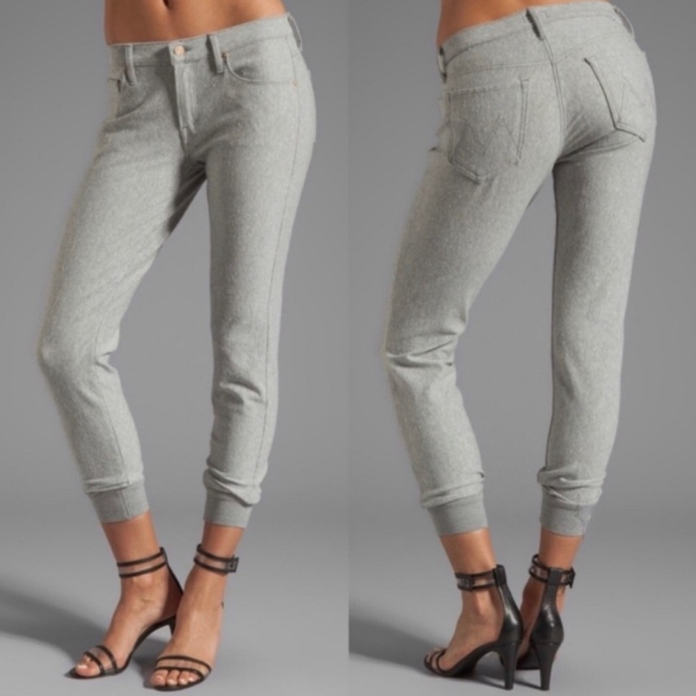 NWT Mother Denim The Trainer Layover in Bangkok Jogger Style Pants 25